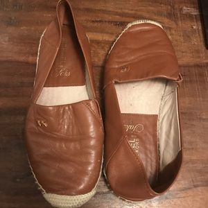 Michael Kors leather espadrilles